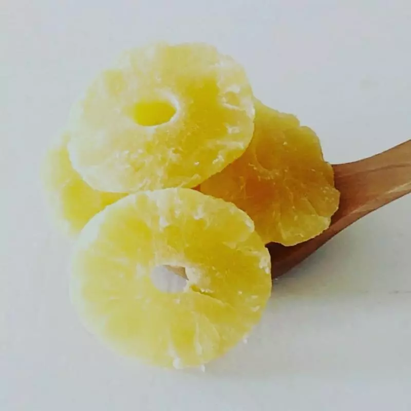 Piña en rodaja baja en azucar