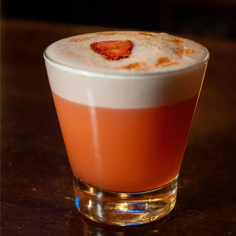 Pisco Sour de Fresa