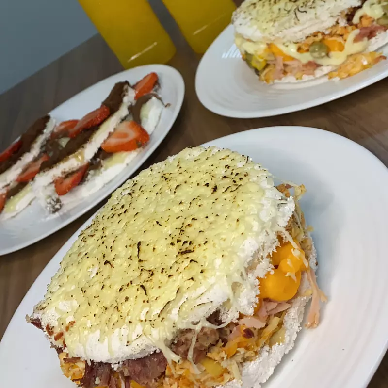 2•Tapioca M+2•Tapioca Mini + bebidas