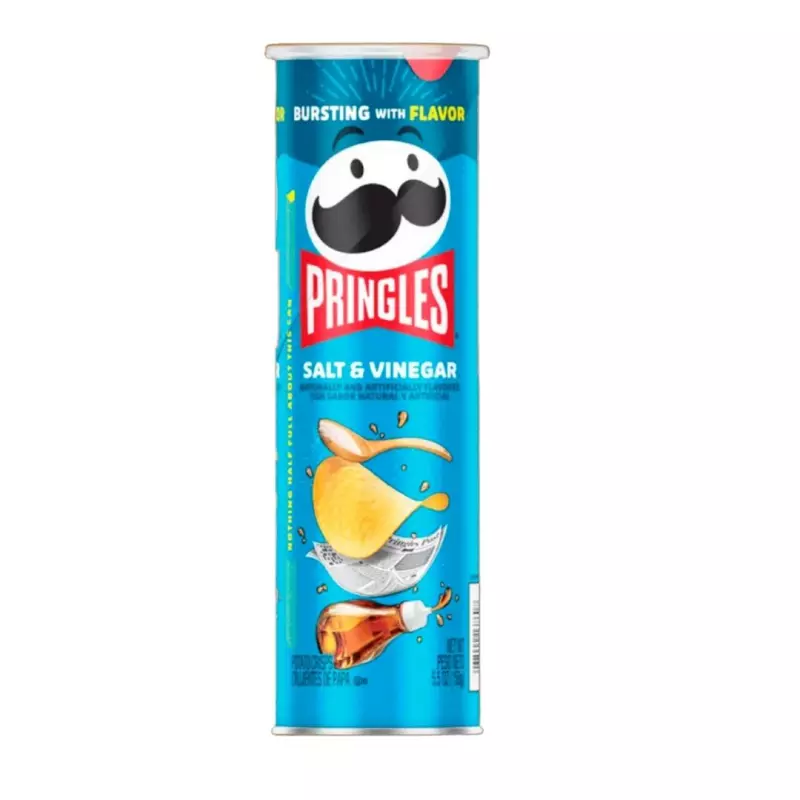 PAPAS PRINGLES SALT & VINEGAR 158GR
