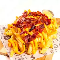 Fritas - CHEDDAR E BACON - PEQUENA