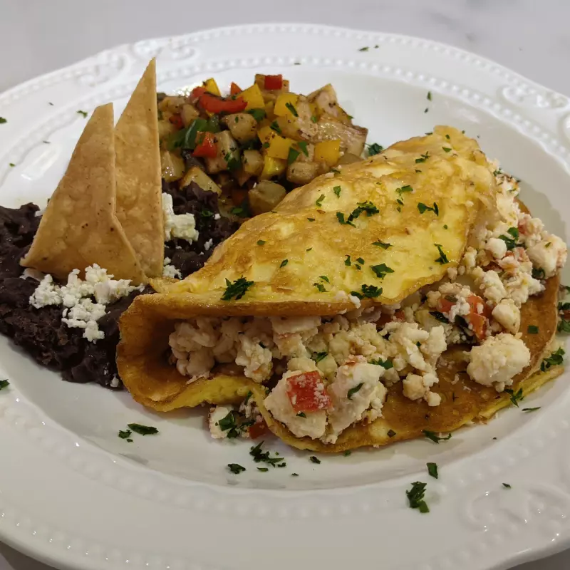 OMELETTE DE REQUESÓN