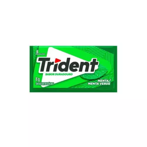 Chiclete Trident Menta Verde 8gr