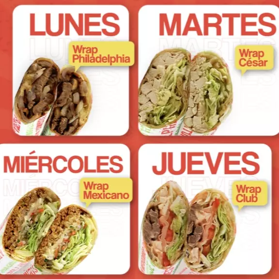 Wrap Del Dia😃