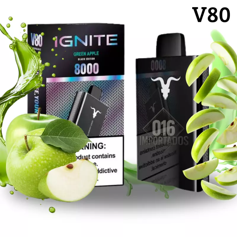IGNITE V80 GREEN APPLE