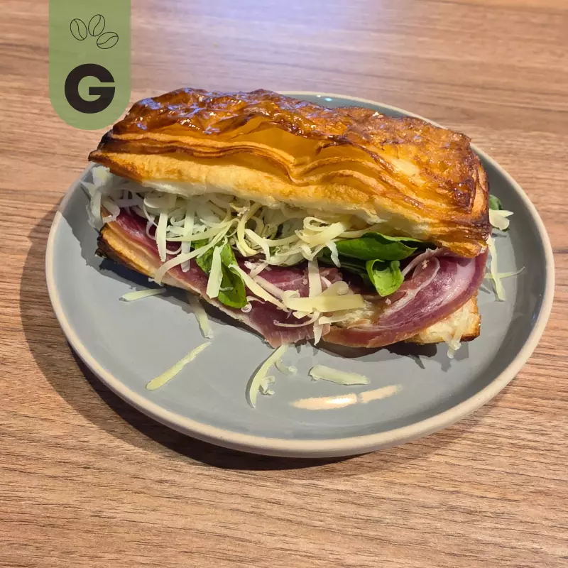 Fosforito de Jamón Crudo y Rúcula