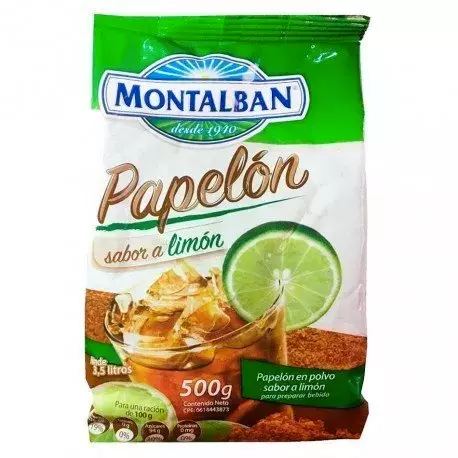 Papelon con limon Montalban 500gr