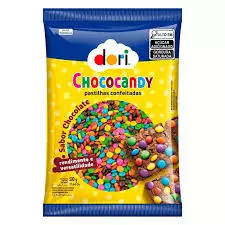 CHOCOLATE CONFEITADO COLORIDO 500G