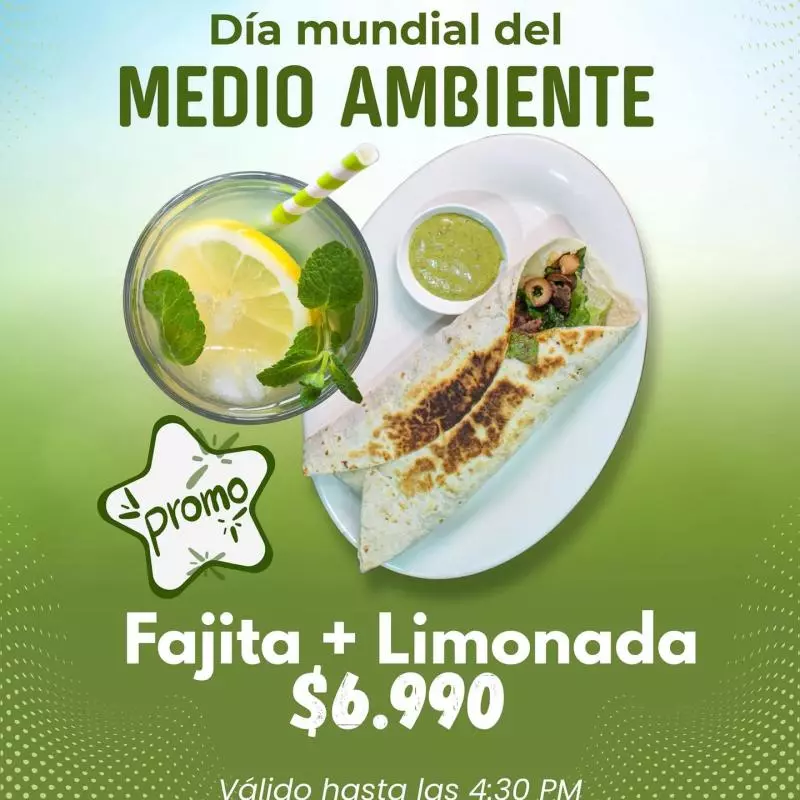 Promo fajita limonada