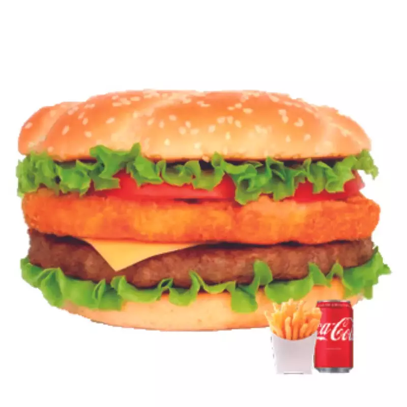 MENÚ HAMBURGUESA MIX
