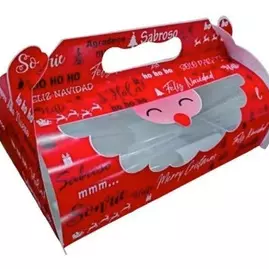 Caja Pequeña pan de jamon con visor