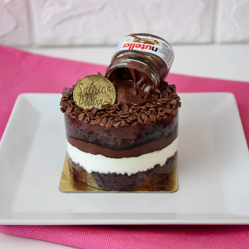 Mini Bolo Nutella