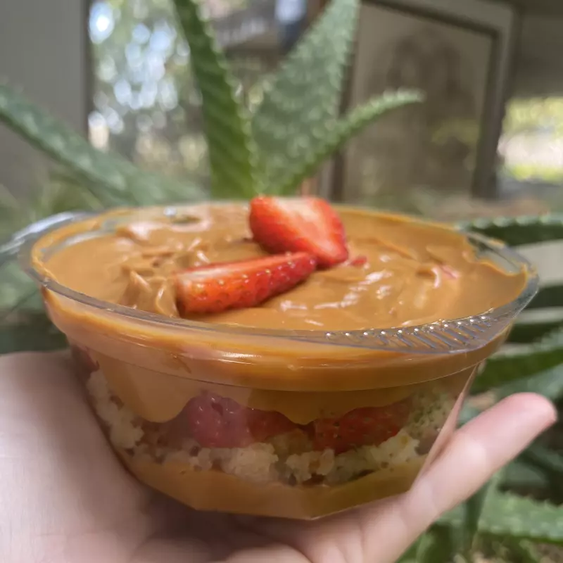 Bem casado com morangos LOWCARB