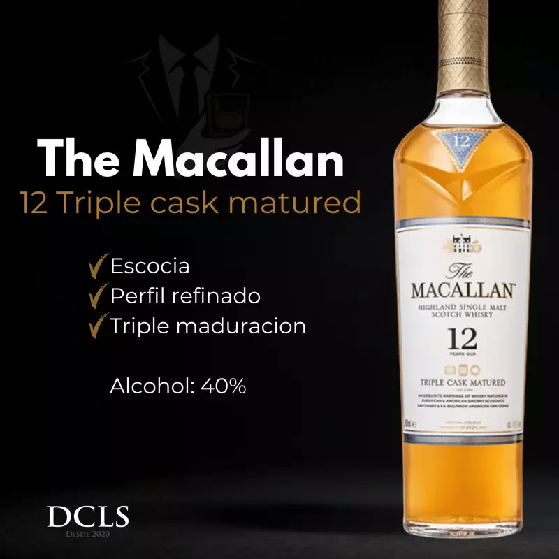 The Macallan 12: Triple Cask Matured