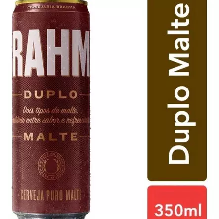Cerveja Brahma Duplo Malte 350ml