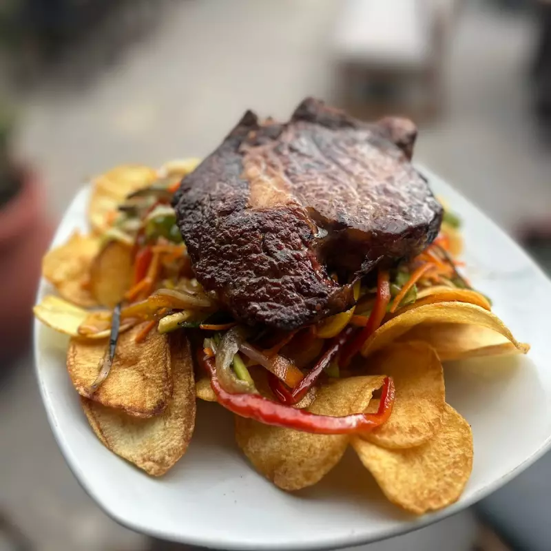 Ojo de Bife a la chapa