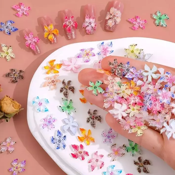 Florecitas en relieves (pareja)