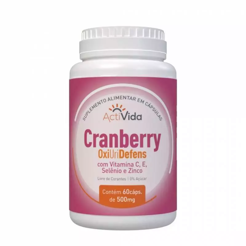 CRANBERRY  - 60 CÁPS  -  500mg