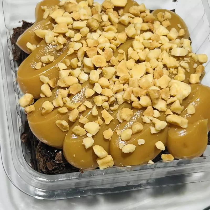 Brownie Doce de Leite c/ Amendoim