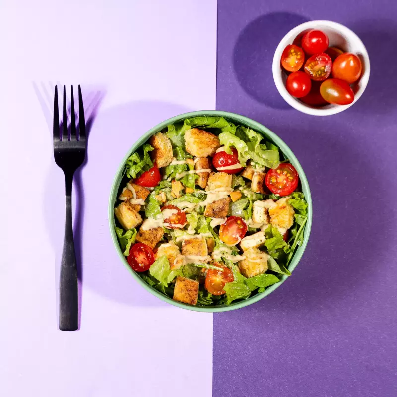 Tofu Cesar Salad 🥗