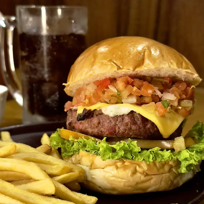 8 - Taco Burger