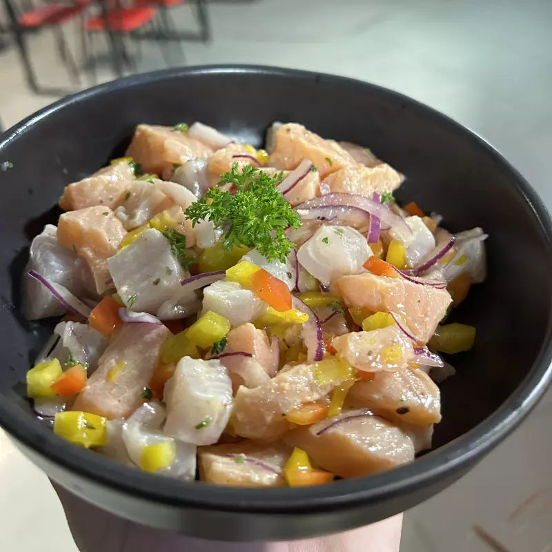 Ceviche Misto (300 gramas )