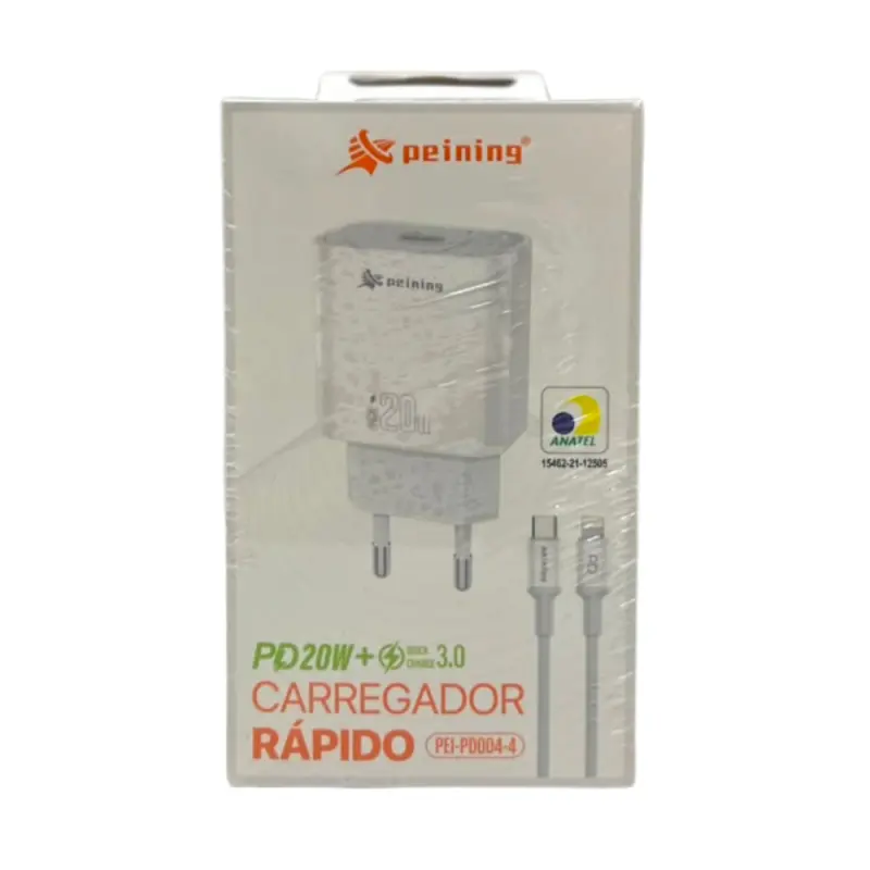 CARREGADOR PEINING IOS PEI-PD004-4
