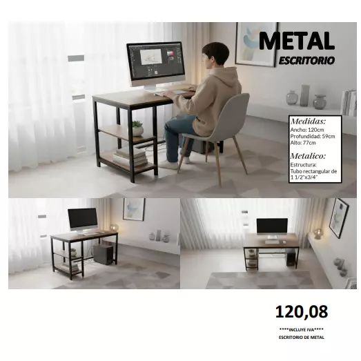 METAL ESCRITORIO