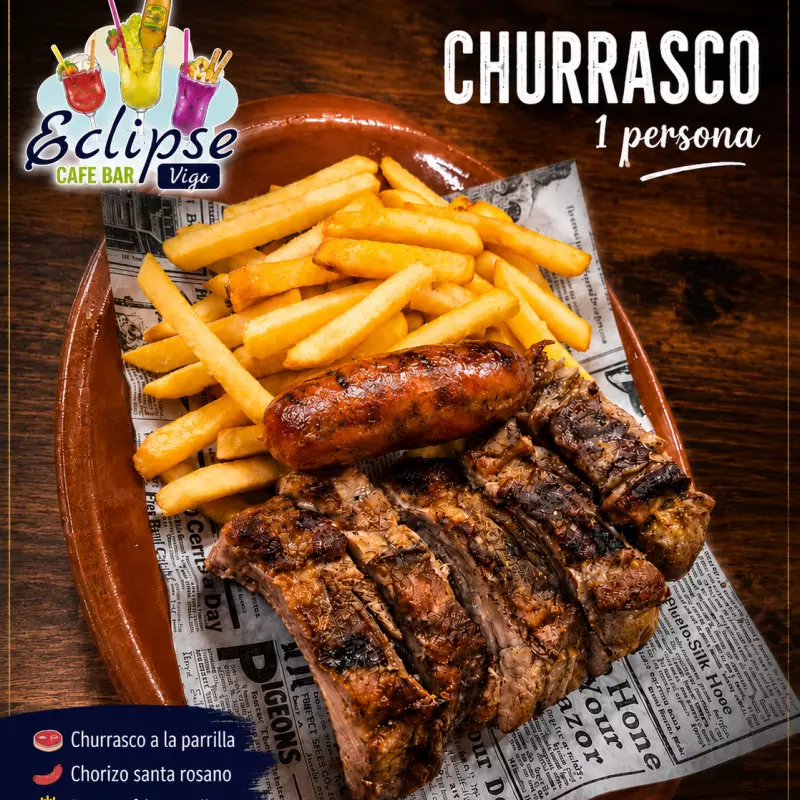 Churrasco para 1