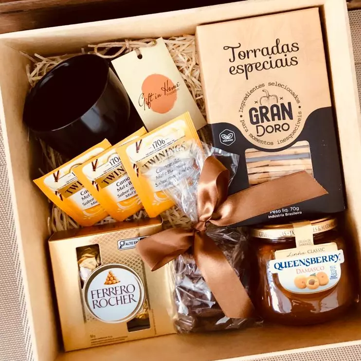 CESTA DE CHÁ ROYAL TEA