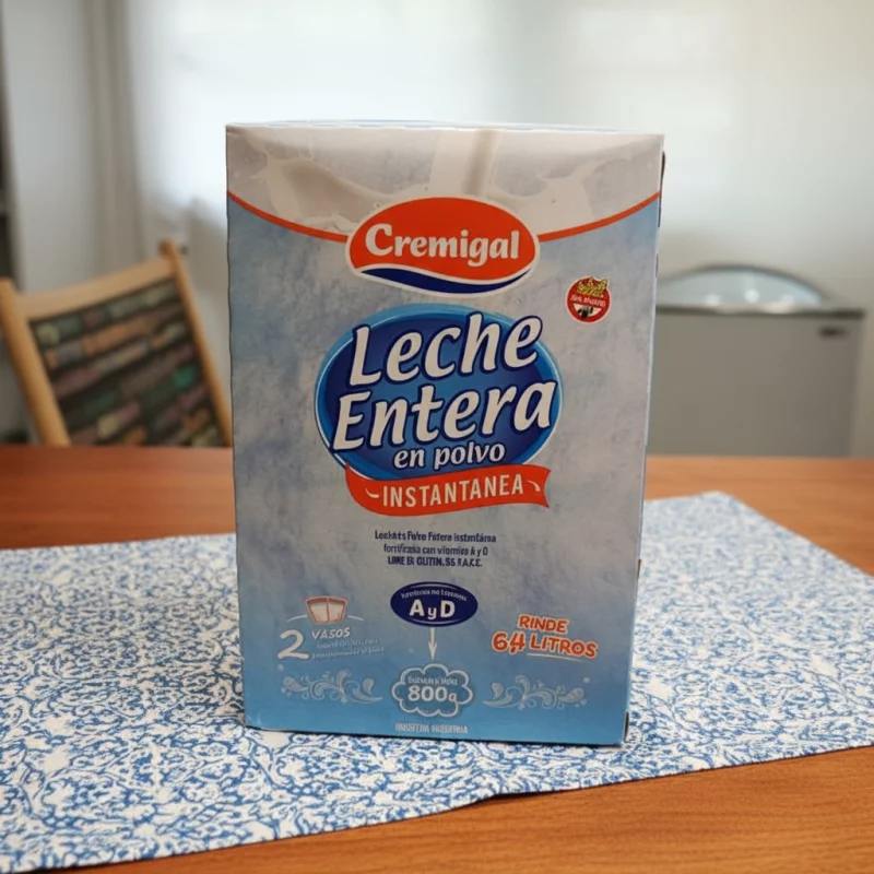 Leche Entera Cremigal (800Gr)