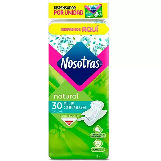 Nosotras Natural Plus Canal Gel