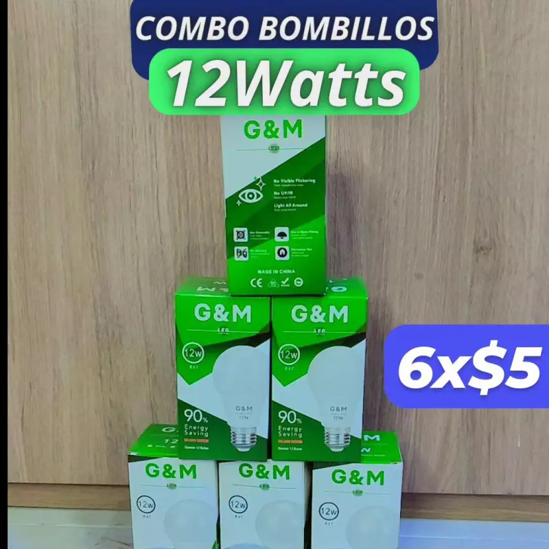 Bombillos eléctricos de 12