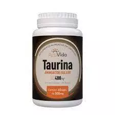 TAURINA - AMINOÁCIDO ISOLADO - 60 CÁPSULAS