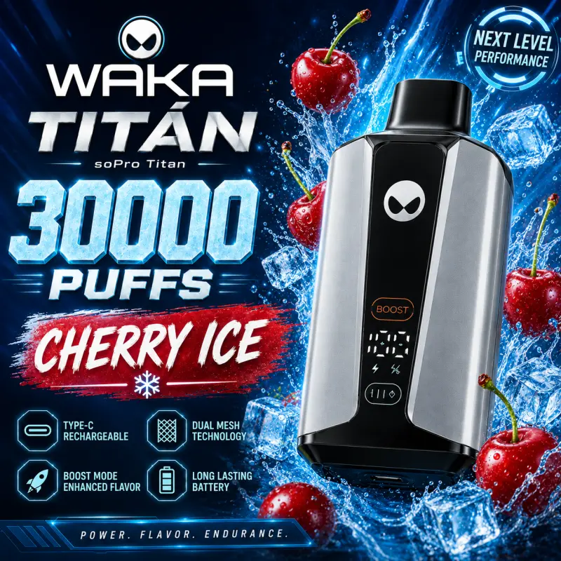 Wak30- Cherry ice 🍒🍒🧊