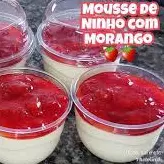 Mousse de Ninho c/ Geleia Morango