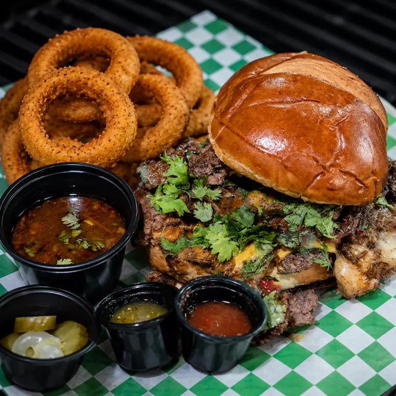 SMOKED BIRRIA MELT