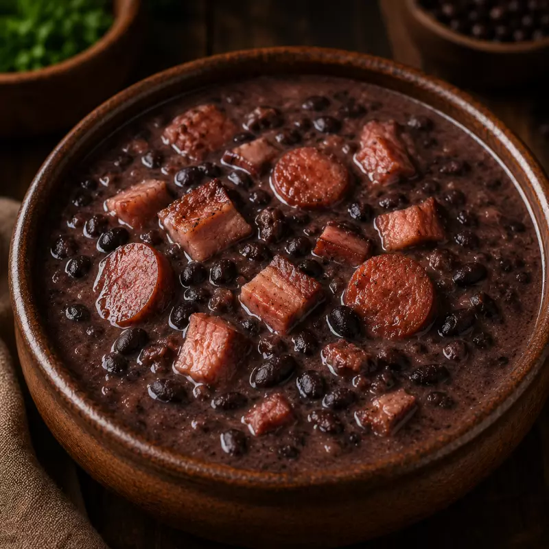 CALDO DE FEIJÃO PRETO