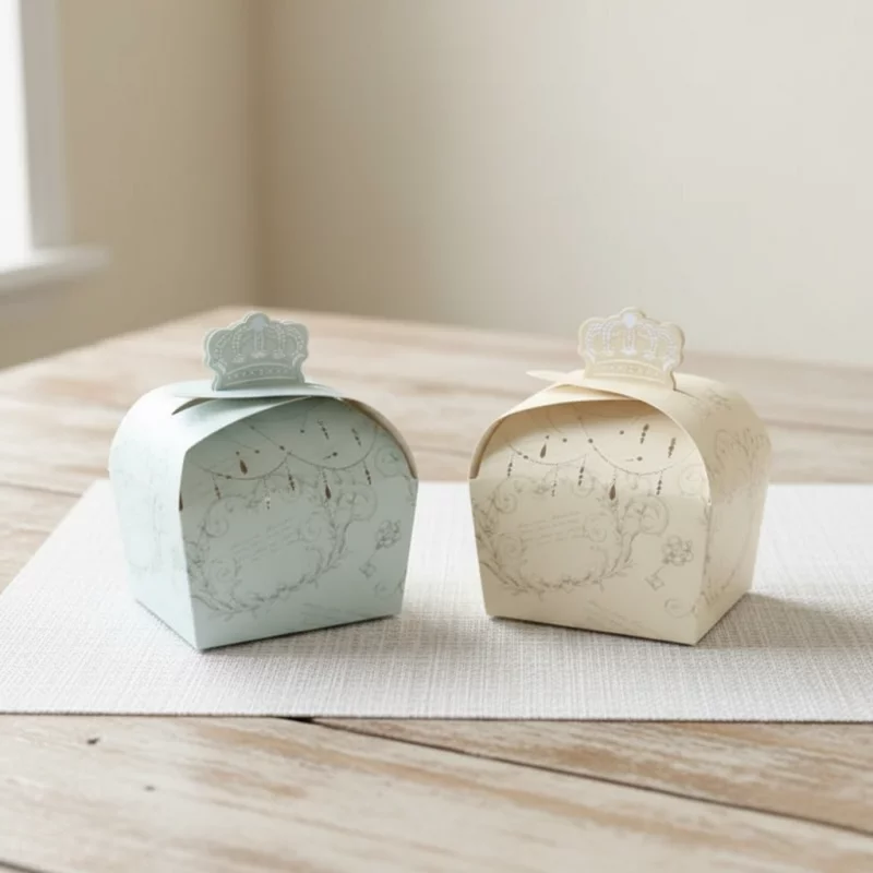 1266 CAJA DE CARTON ESTAMPADA