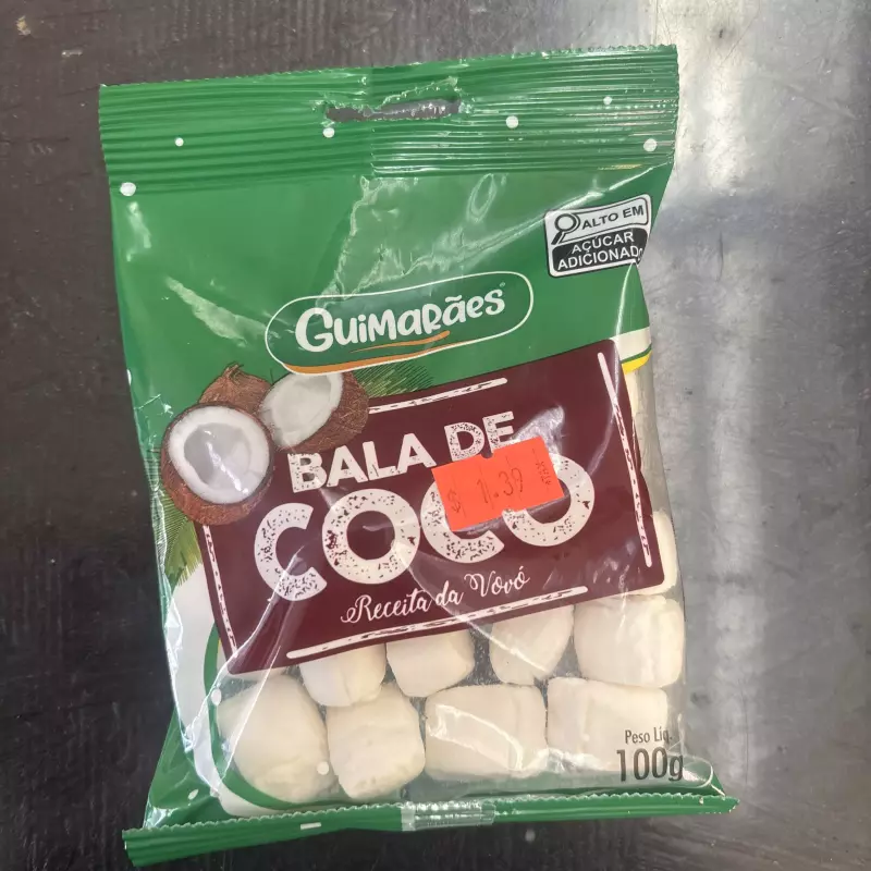 Guimarães bala de coco