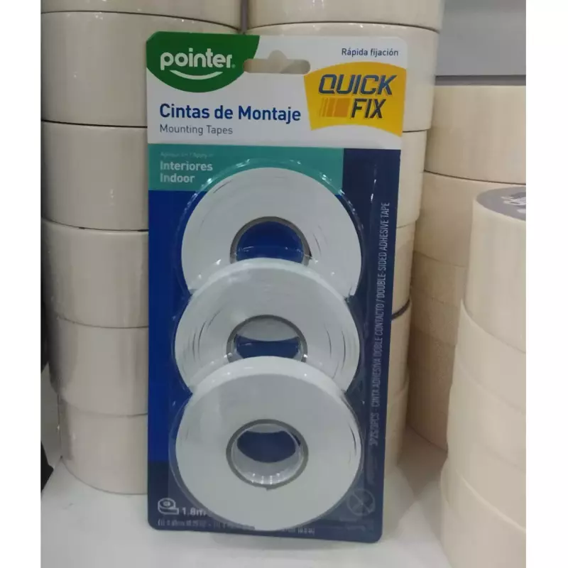 Cinta doble faz pointer tres medidas
