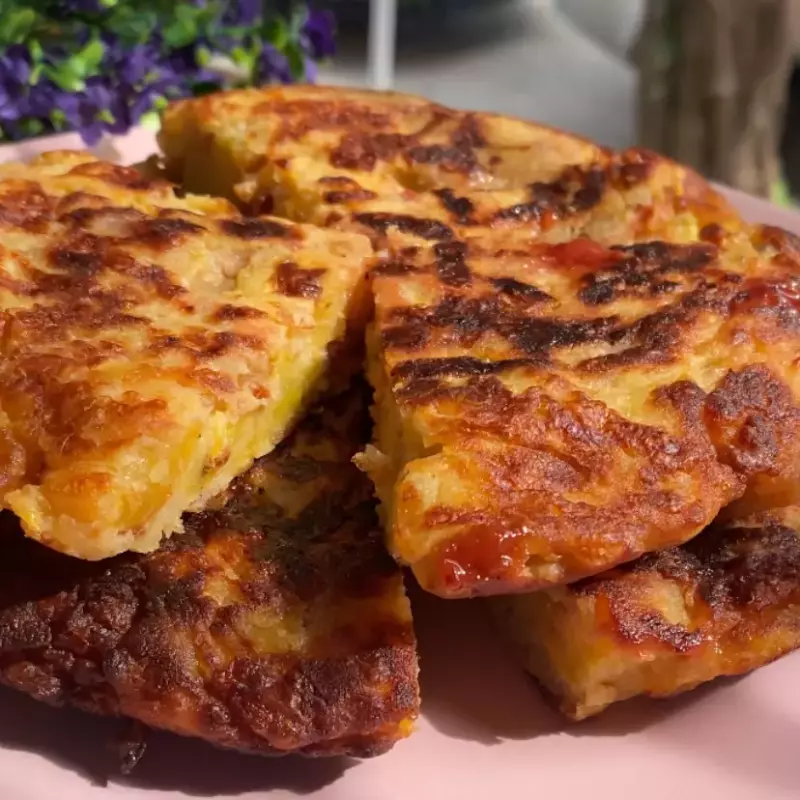 Torta de Plátano Maduro