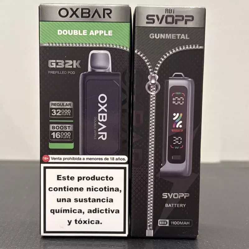 KIT OXBAR G32K MAÇÃ DUPLA
