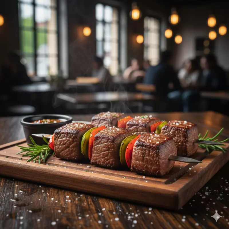 Brochetes de Filé Mignon