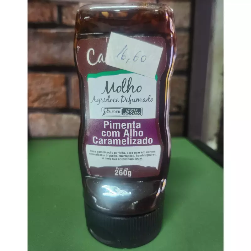 GELEIA PIMENTA COM ALHO CARAMELIZADO