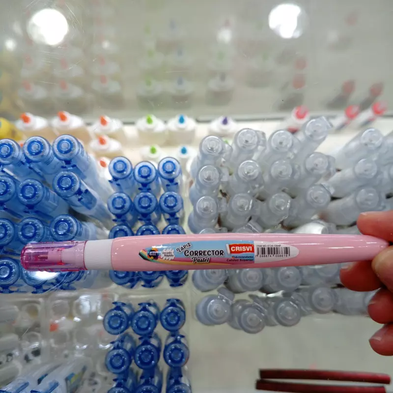 Corrector de lapiz Crisvi pastel