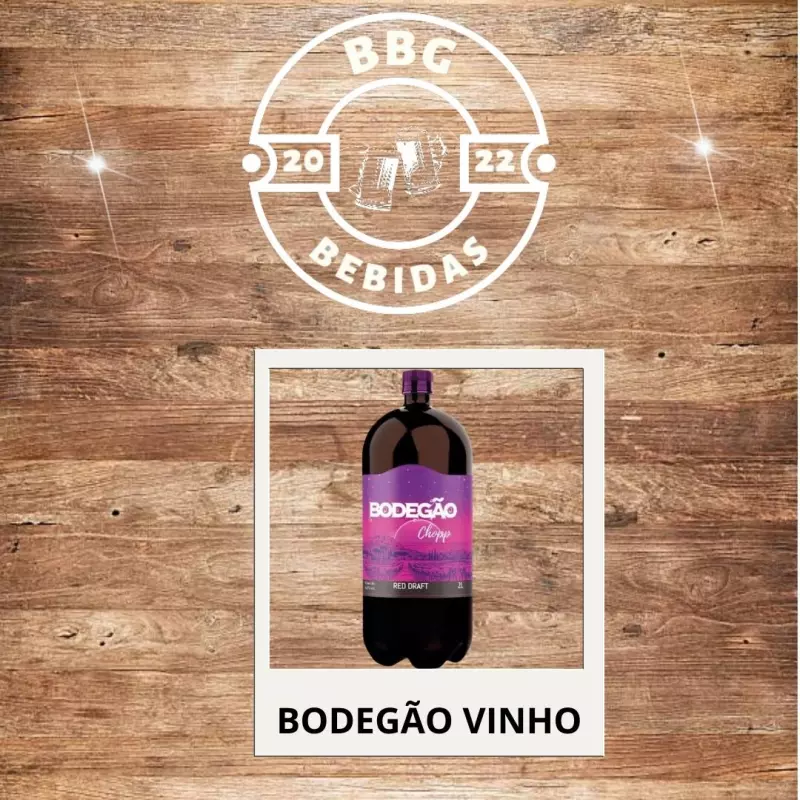 Bodegão vinho tinto suave 2lts pet