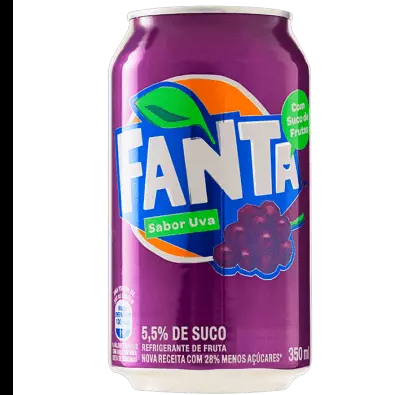 Fanta Uva Lata 350ml