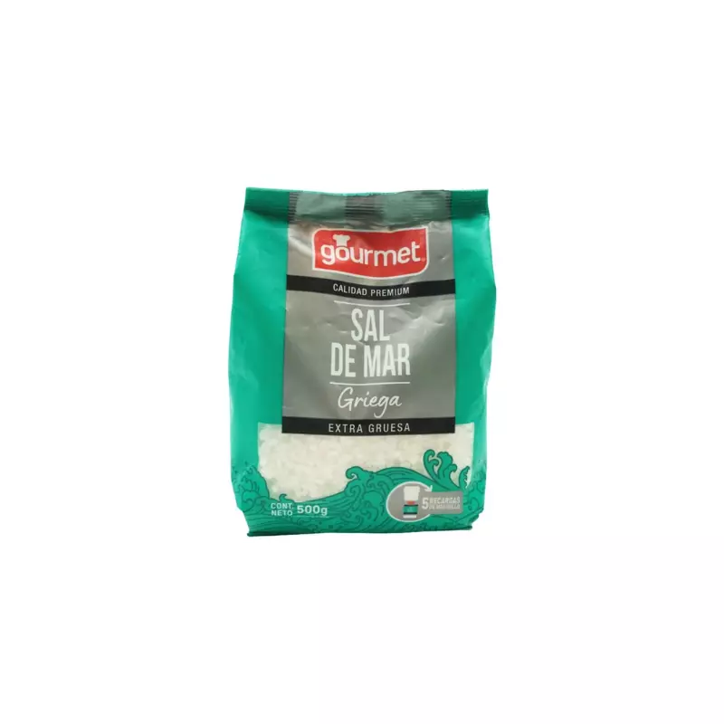 Sal de Mar Gruesa Gourmet 500 Grs
