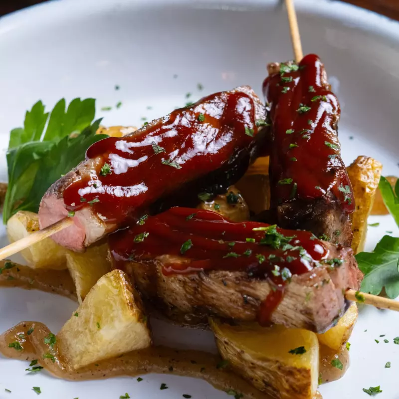 BONDIOLA DE CERDO C/BBQ